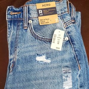 Nwt Aeropostale Slim Thick Curvy Mom 